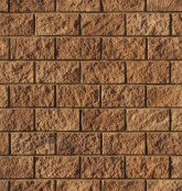 Искусственный камень Лотиан Коричневый 20x10