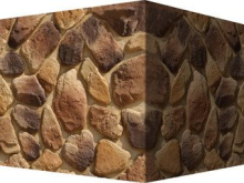 605-45 Искусственный камень Хантли Коричневый 7x12.5
