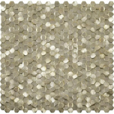 Мозаика Alchimia Aluminium 3D Hexagon Goldx6 30.6x29.7