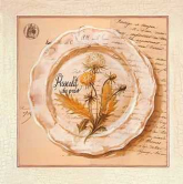 Декор Herbarium 4 из 1 плитки 10x10