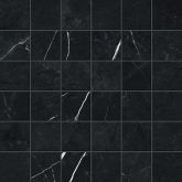 610110001064 Мозаика Forte dei Marmi Elegant Black Mosaic Cer