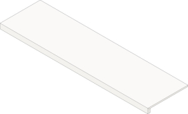 620070002398 Ступень Forte dei Marmi Ceppo Apuano Cream Scalino Frontale 33x160