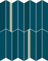 Декор 3D Experience Blue Glossy Mos Infinity 30.7x38.7