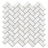 SG190/007T Декор Контарини Белый мозаичный 9мм 31.5x30