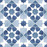 Плитка Rabat Blue 45x45