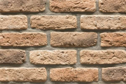 05.10.Р Искусственный камень Кирпич Средневековый Коричневый-6.6x20.4-22.0 5.8x20.4