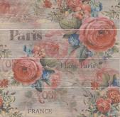 Панно Стори Вуд Цветыx0.9 80x80