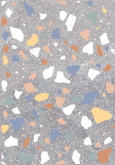 Плитка Генуя Серая 40x28