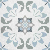 737497 Декор Majolica Grey Deco Серый Светлый 45x45