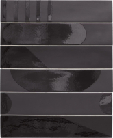 30174 Декор Wadi Decor Noir 30x6