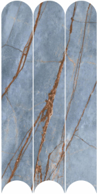 775658 Декор Heritage Luxe Trinity Azure Glossy 30x60