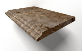 MB007-GREY Ступень Special Desert Grey Solid Mb007 100x30