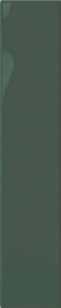 Плитка Plinto Green Gloss 10.7x54.2