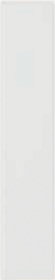 Плитка Plinto White Matt 10.7x54.2