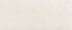 AHQV Плитка 3D Wall Plaster Bloom White 50x120