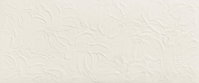 AHQV Плитка 3D Wall Plaster Bloom White 50x120