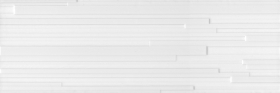 60174 Плитка Бьянка Белый матовый полоскиx0.9 60x20