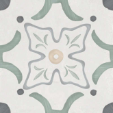 3386036155 Керамогранит Sirocco Green Flower 9мм 22.3x22.3