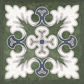 Декор Smalto Decor Verde 1 15x15
