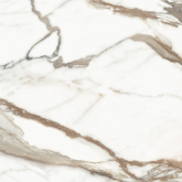 D60209M Керамогранит Calacatta Premium Белый карвингx9.5 60x60