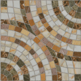 739661 Керамогранит Бремен Мармор Коричневый светлый 45x45