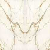 AJK1 Керамогранит Atlas Plan Calacatta Imperiale Bookmatch Silk 160x320