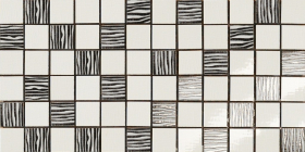301299 Декор Alterego Mosaico Platino Bianco 20x40
