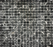 Мозаика Stone Nero Marquina Tum 4мм 30.5x30.5