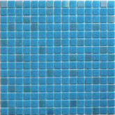 Мозаика Econom MIX29 стекло синий (сетка) 32.7x32.7