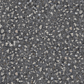 NR0379 Керамогранит Black Terrazzo Черный матовыйх10 60x60