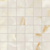 fRZV Мозаика Gemme Bianco Macromosaico Brillante 30x30