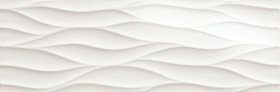 fRG5 Плитка Lumina sand art Curve White Gloss 25x75