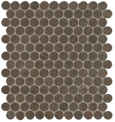 fRNK Мозаика Nobu Cocoa Gres Round Mosaico Matt 29.5x32.5