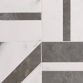 fRDM Мозаика Roma Stone Carrara / Pietra Grey Deco Mosaico 30x30