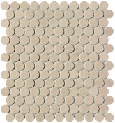 fPLV Мозаика Summer Sabbia Gres Round Mosaico R10 29.5x32.5
