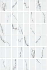 MM8380 Декор Мираколи Мозаичный белый глянцевыйx0.69 20x30