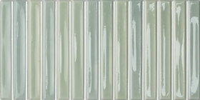 133158 Плитка Colour Notes Bars Kiwi 12.5x25