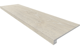 Ступень Kraft Wood Комплект KW00 Nordic ( 33x120 структурированный прямоугольный бортик без насечек + Подступенок) 33x120