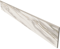 Плинтус Miramare RM01 White неполированный 7x60