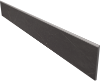 Плинтус Nolana NL04 Black Неполированный 7x60