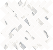 Мозаика Stellaris Statuario White Mosaico Cross Nat 31.5x29.7