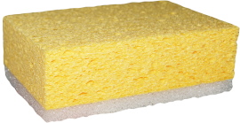 Сопутствующие товары для затирки Губка целлюлозная (комбинированная) 90х145х60мм