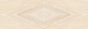 Панно Контарини Бежевый глянцевый (4 части) обрезной 179x60x0.9