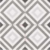 Плитка chic William Silver 45х45