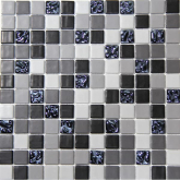 Мозаика Mezclas Urban Grey + Drops Antracita 31.6x31.6