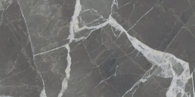 Керамогранит Stones&More 2.0 Calacatta Black Glossy Ret 6mm 60x120