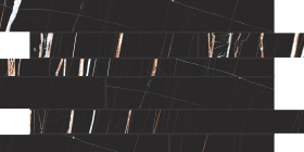 Декор Stones&More 2.0 Sahara Noir Glossy Modulo Listello SF 30x60