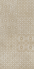 Декор Tesori Decoro Monile Bianco Oro 6mm 120x240