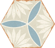 Керамогранит Kaleidoscope Blue Mattх8 22x25