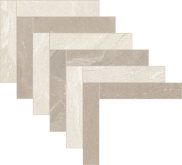 Декор Woodslate Life Arrow Mix 1 Cotton/Dove 44.8x69.5